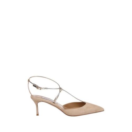 Aquazzura Powder Pink Roman Romance Pump Pink, Dam