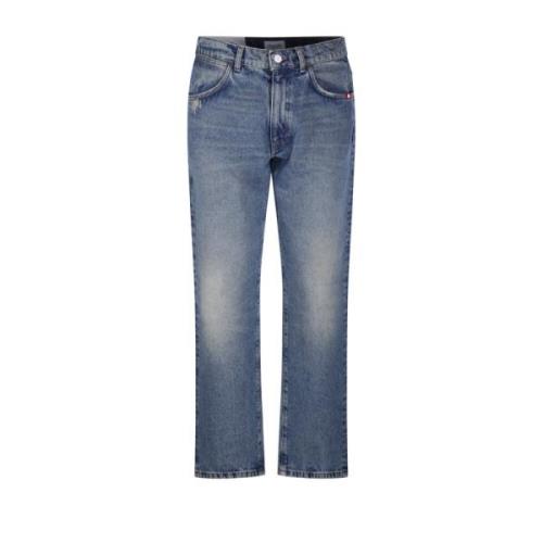 Amish Denim Jeans Blue, Herr