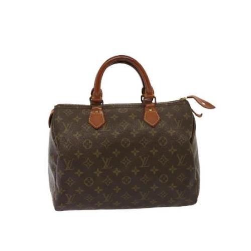 Louis Vuitton Vintage Pre-owned Canvas handvskor Brown, Dam