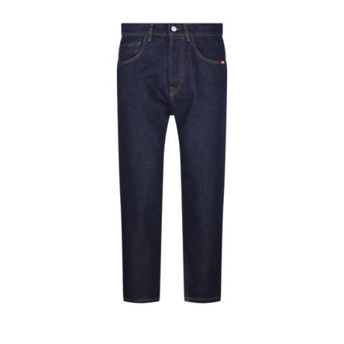 Amish Denim Jeans för Män och Kvinnor Blue, Herr