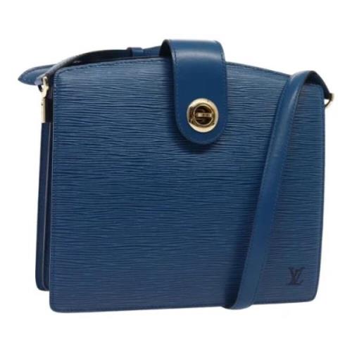 Louis Vuitton Vintage Pre-owned Laeder louis-vuitton-vskor Blue, Dam