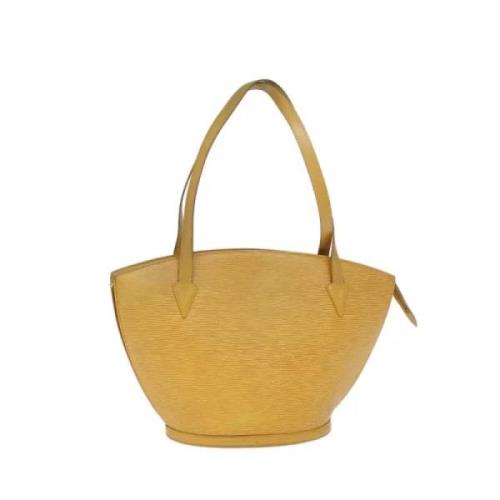 Louis Vuitton Vintage Pre-owned Laeder louis-vuitton-vskor Yellow, Dam