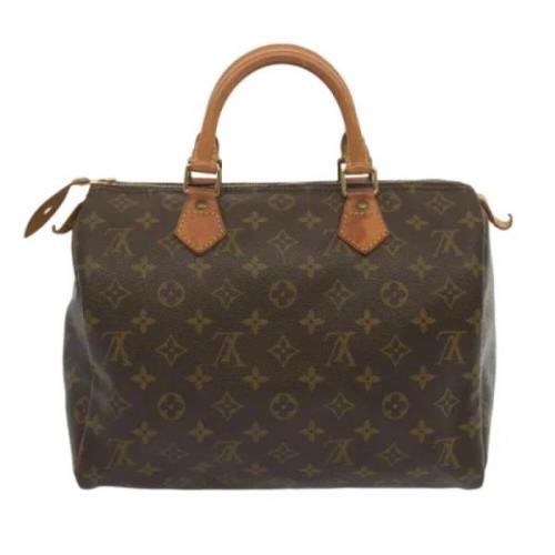 Louis Vuitton Vintage Pre-owned Canvas handvskor Brown, Dam