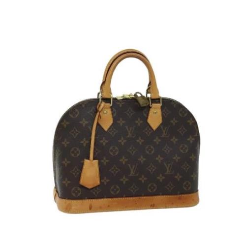 Louis Vuitton Vintage Pre-owned Canvas handvskor Brown, Dam