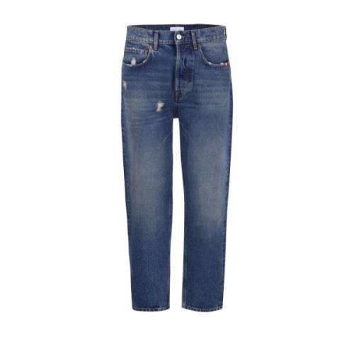 Amish 999 Denim Jeans - Stiliga och Trendiga Blue, Herr