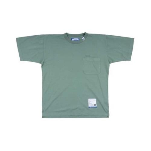 Mihara Yasuhiro Broderad Grön T-shirt Green, Herr