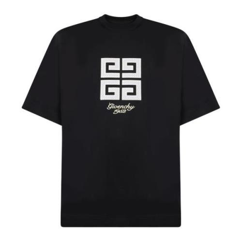 Givenchy Svarta T-shirts & Polos för Män Black, Herr