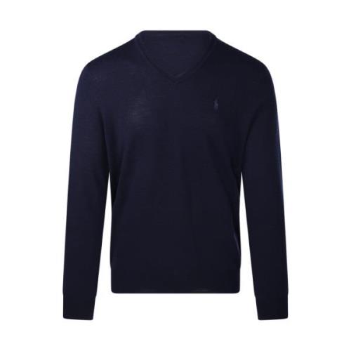 Ralph Lauren Långärmad Pullover Blue, Herr