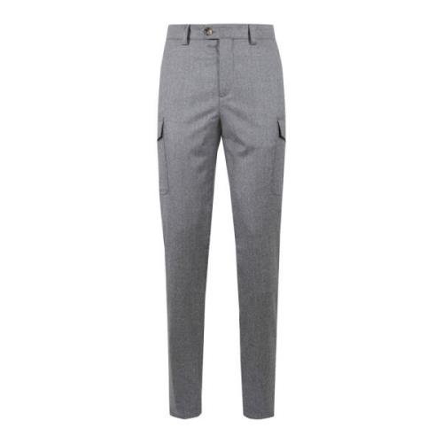 Brunello Cucinelli Elegant Herrbyxor Gray, Herr