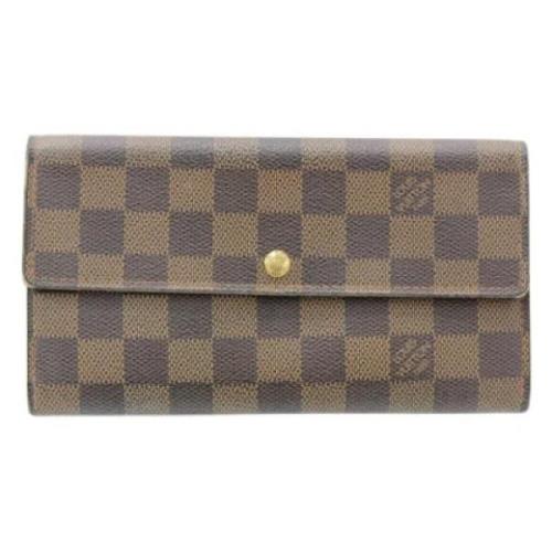 Louis Vuitton Vintage Pre-owned Laeder plnbcker Brown, Dam