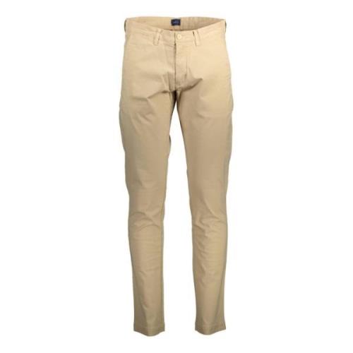 Gant Beige Bomullsjeans Beige, Herr