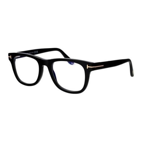 Tom Ford Stiliga Optiska Glasögon Ft5820-B Black, Herr