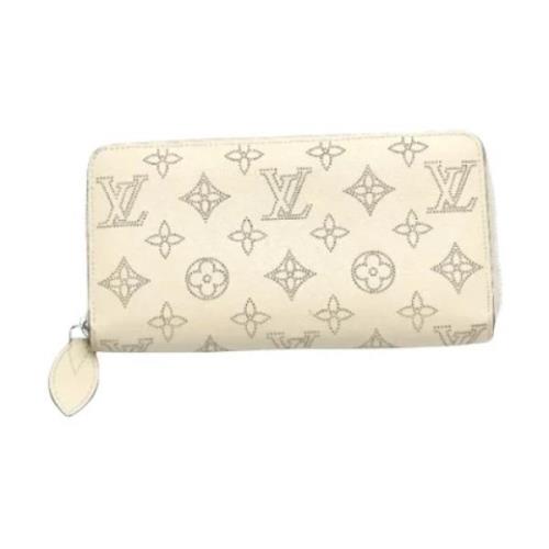 Louis Vuitton Vintage Pre-owned Laeder plnbcker Beige, Dam