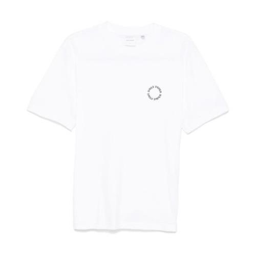 Daily Paper Orbit T-shirt med tryckt logotyp White, Herr