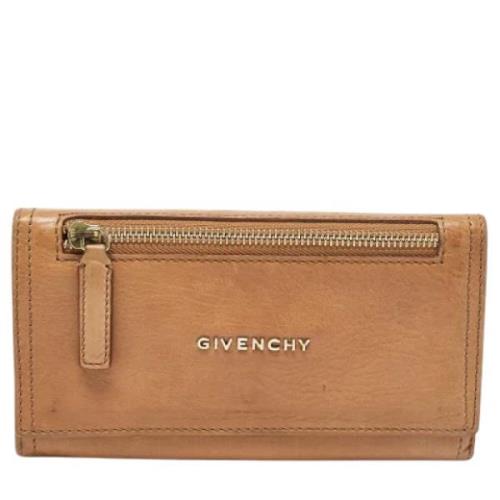 Givenchy Pre-owned Pre-owned Laeder plnbcker Brown, Dam