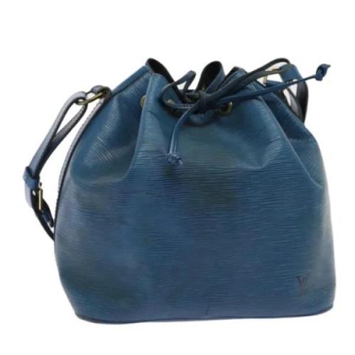 Louis Vuitton Vintage Pre-owned Laeder louis-vuitton-vskor Blue, Dam