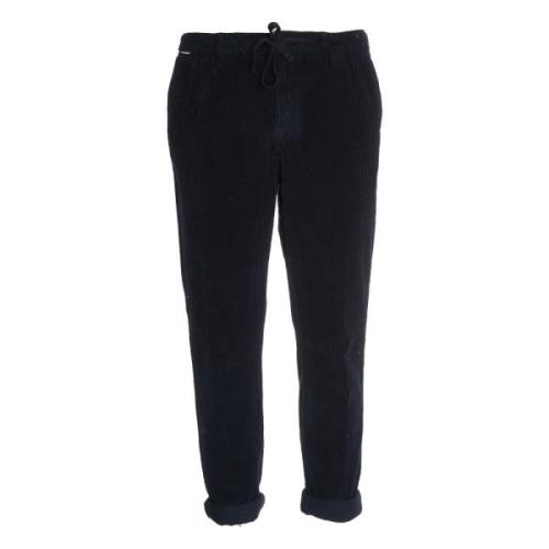 04651/ A trip in a bag Marin Corduroy Jogger Byxor Blue, Herr