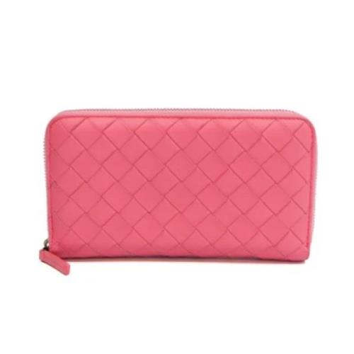 Bottega Veneta Vintage Pre-owned Laeder plnbcker Pink, Dam