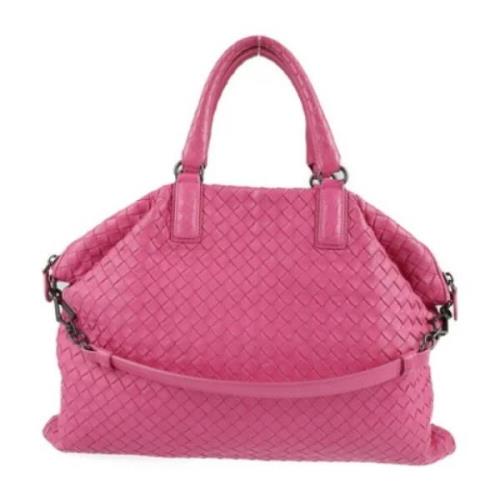 Bottega Veneta Vintage Pre-owned Laeder handvskor Pink, Dam