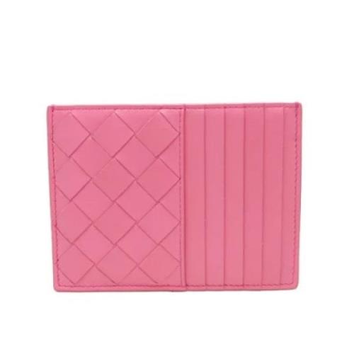 Bottega Veneta Vintage Pre-owned Laeder plnbcker Pink, Dam