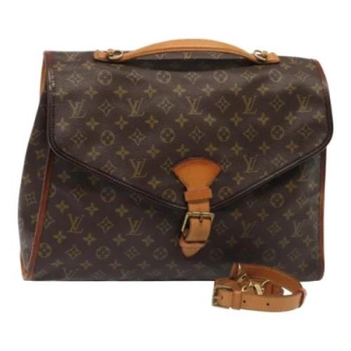 Louis Vuitton Vintage Pre-owned Canvas handvskor Brown, Dam