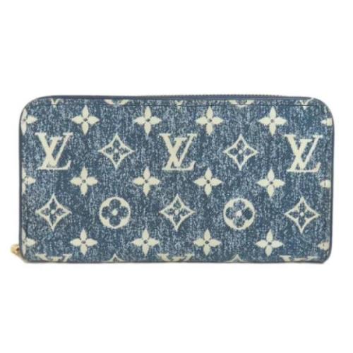 Louis Vuitton Vintage Pre-owned Tyg plnbcker Blue, Dam