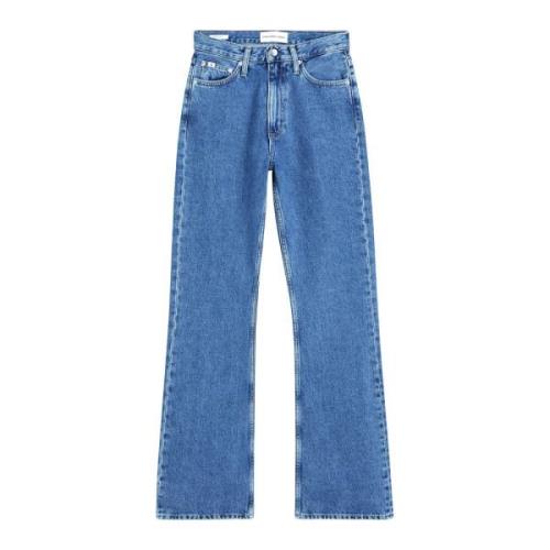 Calvin Klein Autentiska Bootcut Jeans Blue, Dam