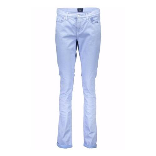 Gant Slim-Fit Cotton Jeans Pant Blue, Herr