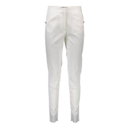 Just Cavalli Vita Chinos med Logotyp White, Dam