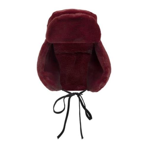 Paul Smith Fejkpäls hatt Red, Dam