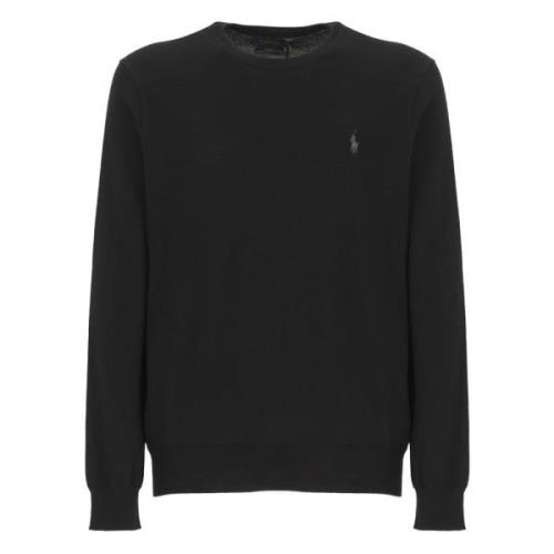 Ralph Lauren Svarta tröjor Black, Herr