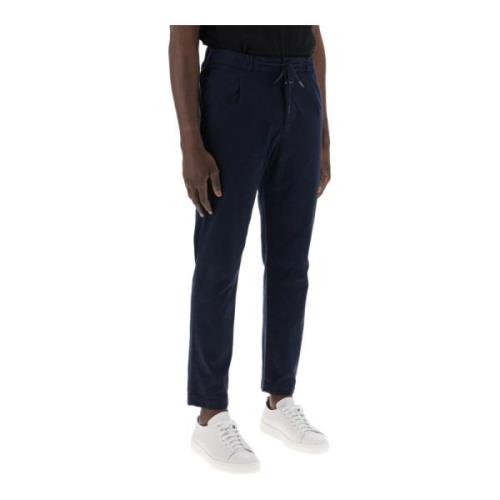 Closed Tapered Vigo Chino Byxor Blue, Herr