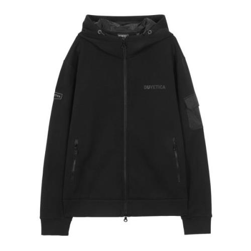 Duvetica Svart Träningstopp Aw24 Black, Herr