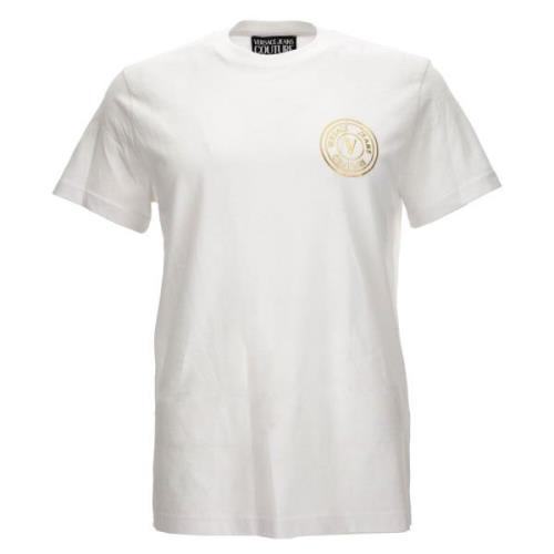 Versace Jeans Couture T-shirts och Polos White, Herr