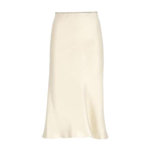 Maison Margiela Midi Skirts Beige, Dam