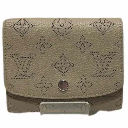 Louis Vuitton Vintage Pre-owned Laeder plnbcker Gray, Dam