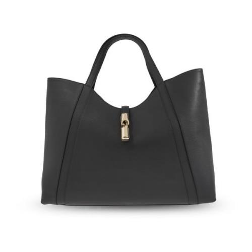 Furla Väska Goccia XL typ shopper Gray, Dam