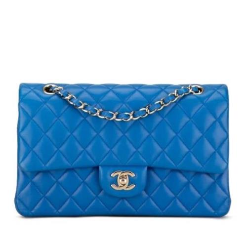 Chanel Vintage Pre-owned Laeder chanel-vskor Blue, Dam