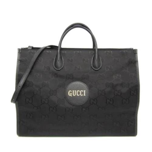 Gucci Vintage Pre-owned Canvas gucci-vskor Black, Unisex