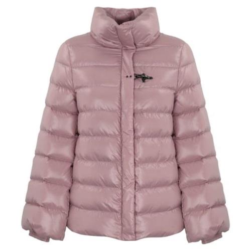 Fay Quiltad Rosa Pufferjacka Pink, Dam