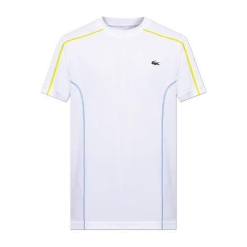 Lacoste T-shirt med logotyp White, Herr