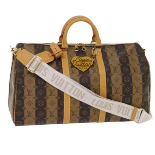 Louis Vuitton Vintage Pre-owned Canvas louis-vuitton-vskor Brown, Dam