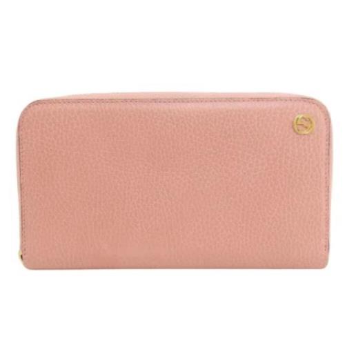 Gucci Vintage Pre-owned Laeder plnbcker Pink, Dam