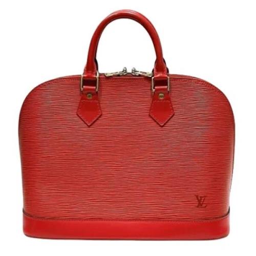 Louis Vuitton Vintage Pre-owned Laeder louis-vuitton-vskor Red, Dam