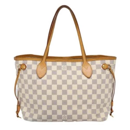 Louis Vuitton Vintage Pre-owned Canvas louis-vuitton-vskor White, Dam