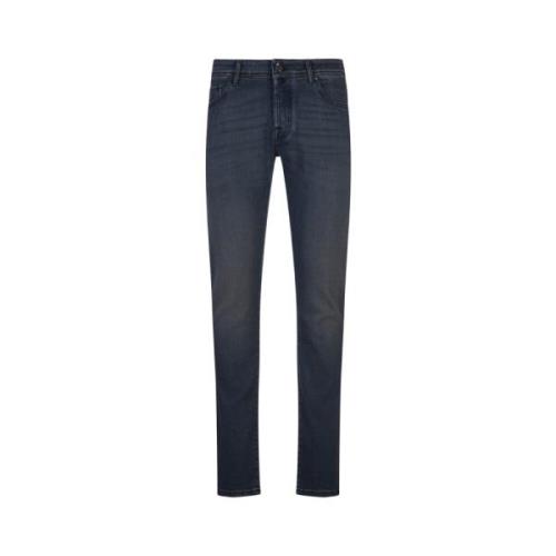 Jacob Cohën Nick Slim Fit Blå Jeans Blue, Herr