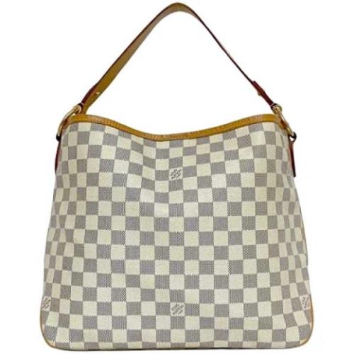 Louis Vuitton Vintage Pre-owned Canvas louis-vuitton-vskor White, Dam