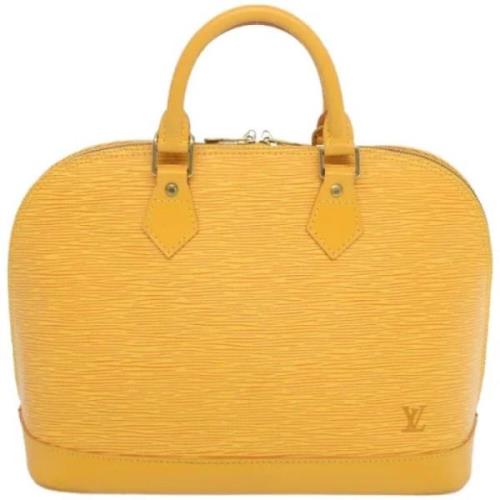 Louis Vuitton Vintage Pre-owned Laeder louis-vuitton-vskor Yellow, Dam