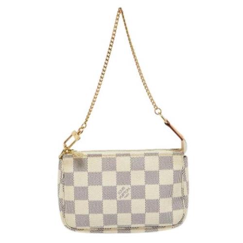 Louis Vuitton Vintage Pre-owned Canvas louis-vuitton-vskor White, Dam