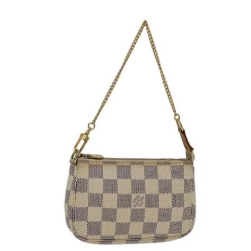 Louis Vuitton Vintage Pre-owned Canvas louis-vuitton-vskor White, Dam